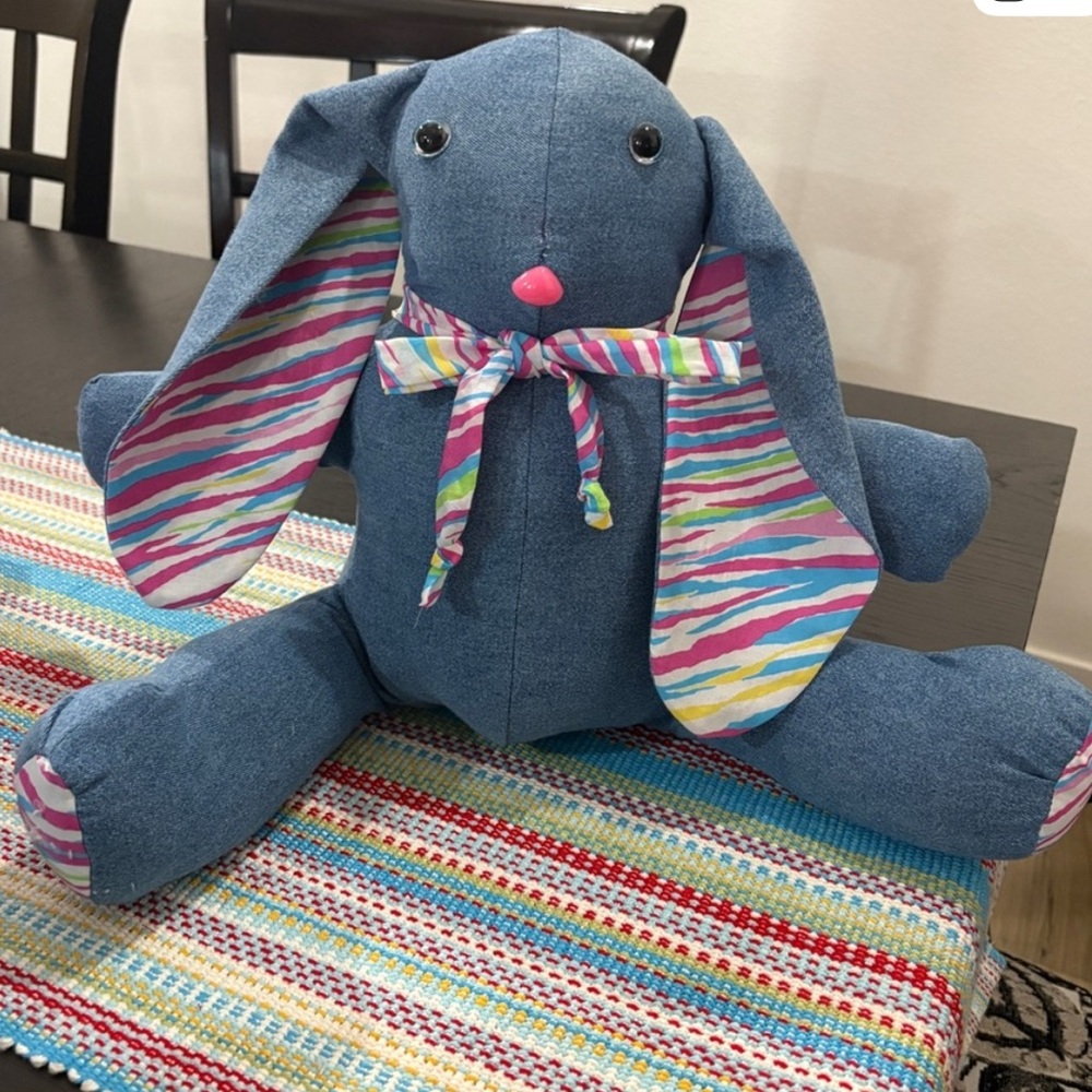 Handmade Bunny with Colorful attributes